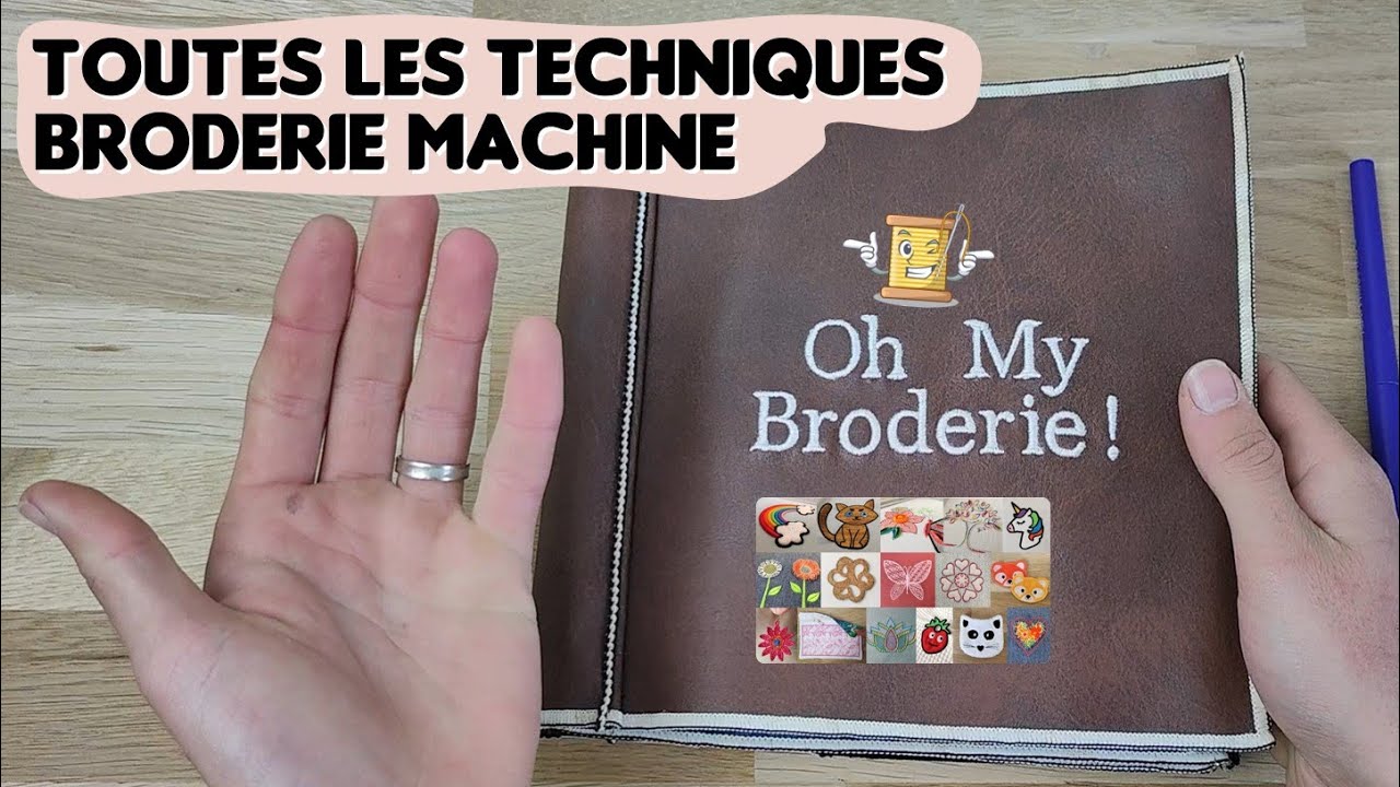 Toutes les techniques Broderie Machine (enfin presque !)