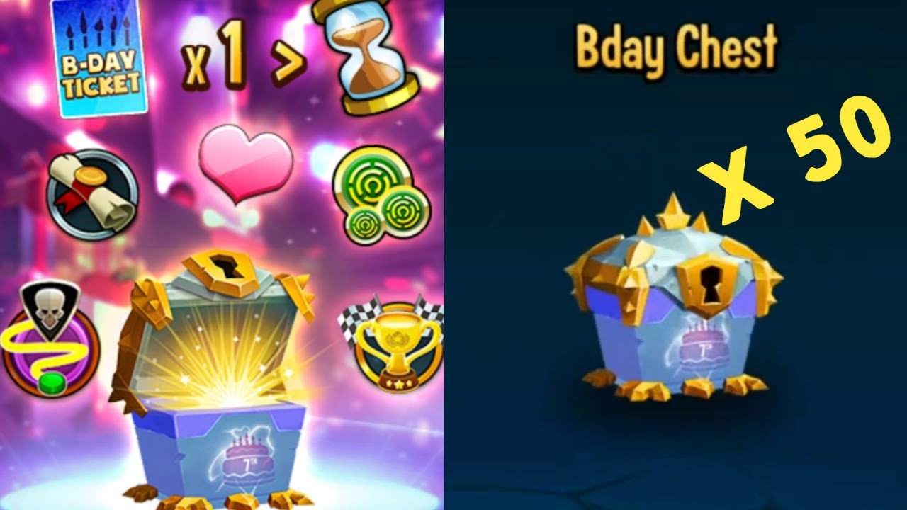 Monster Legends - 7th B-Day Dungeon & 50 B-Day Chests Opening