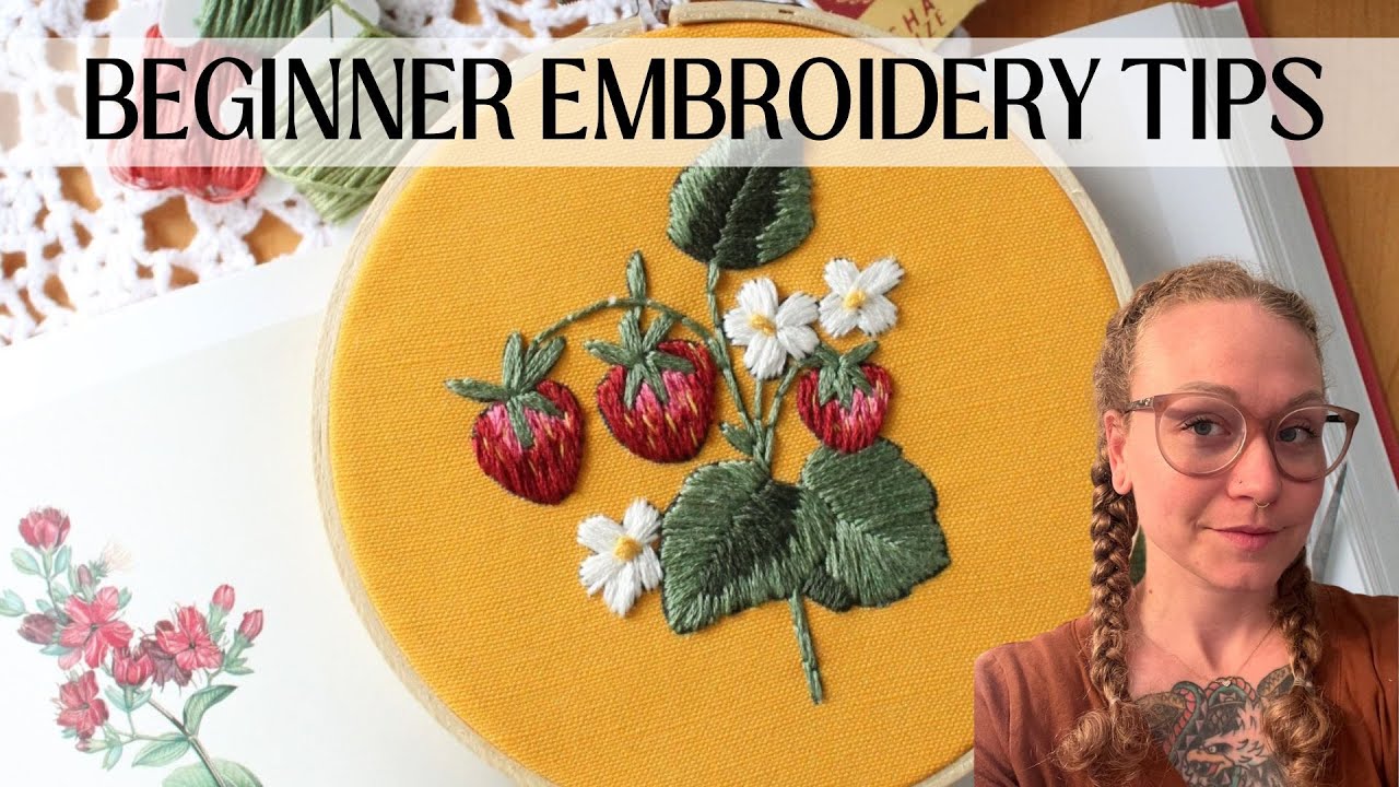 Embroidery 101 - Beginner Embroidery Tips and Mistakes to Avoid
