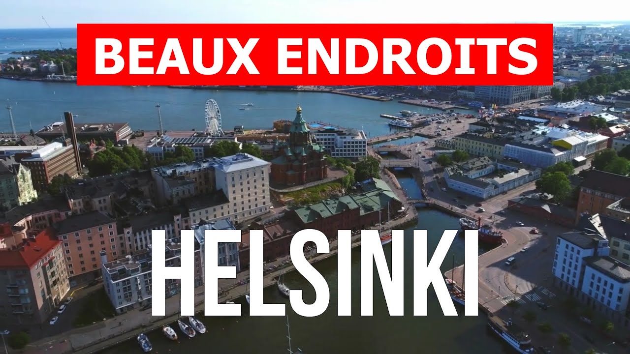 Voyage à la Helsinki, Finlande | Vacances, visites, aperçu, tourisme, types, lieux | Drone 4k vidéo