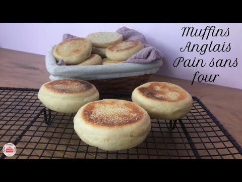 Petits pains sans four, les muffins Anglais