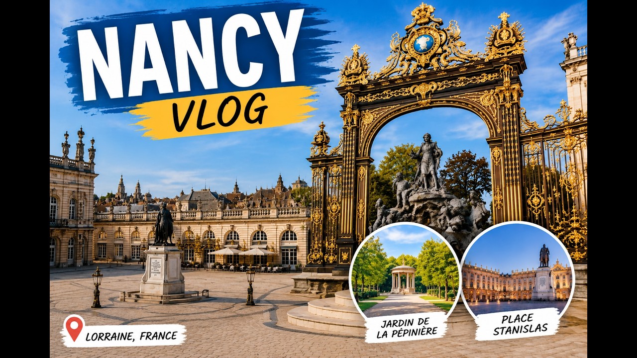 L'une des plus belles places de France ? Direction Nancy