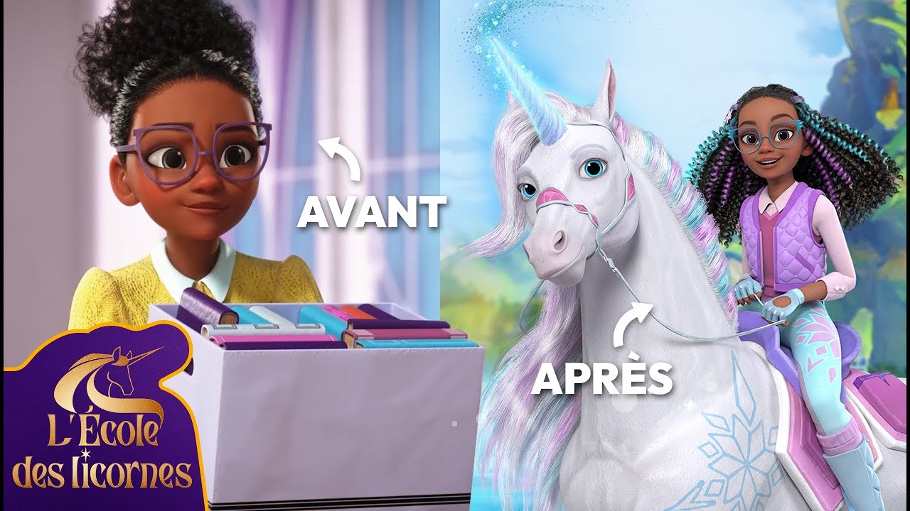 Les incroyables évolutions des chevaucheurs de licornes | Dessins animés pour enfants