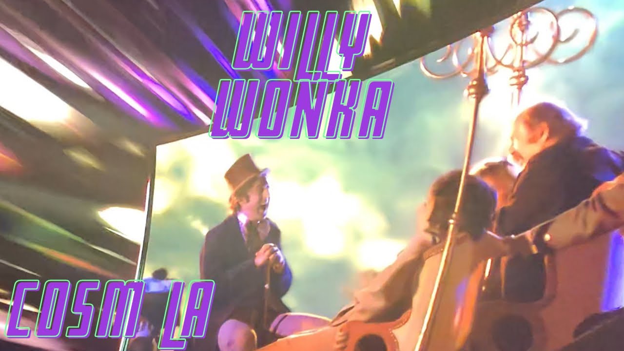 Willy Wonka and the chocolate factory at Cosm LA  ( full walkthrough and review )