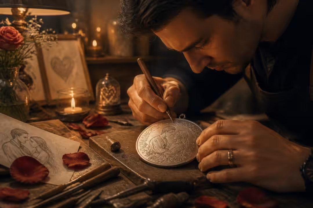 découvrez l'atelier aismée, où l'art de la gravure sublime vos émotions d'amour en créations uniques et personnalisées.