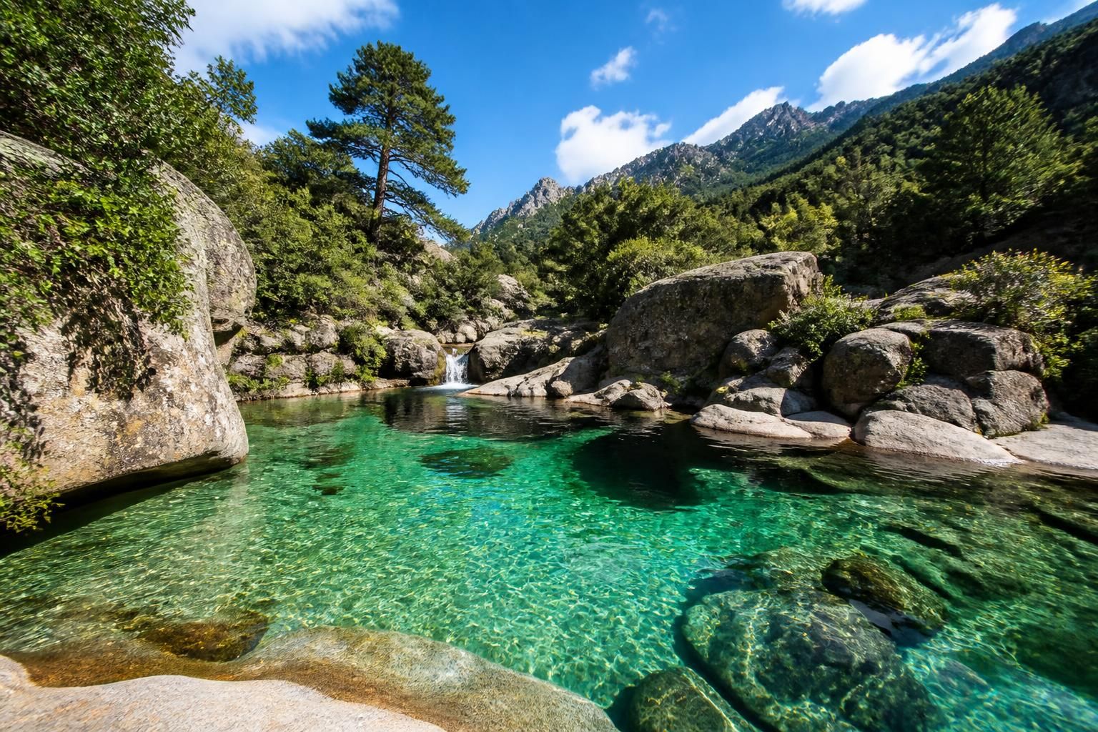 explorez la piscine naturelle de bavella en corse du sud, un site incontournable offrant des paysages époustouflants et une expérience unique en pleine nature.