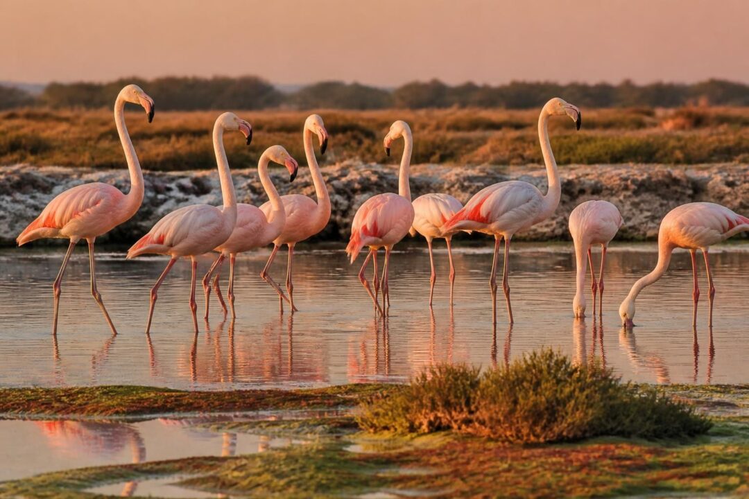 découvrez pourquoi les flamants roses de camargue arborent leur couleur distinctive grâce à leur alimentation et leur habitat unique.