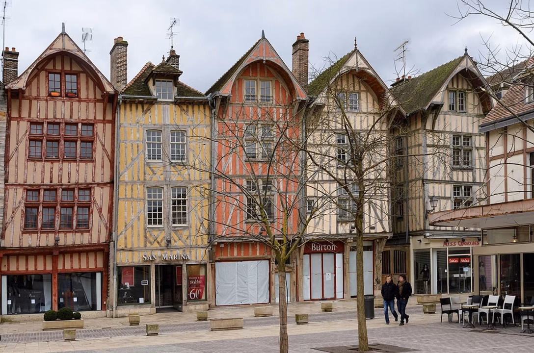 Illustration : Le centre historique de Troyes, un décor médiéval préservé