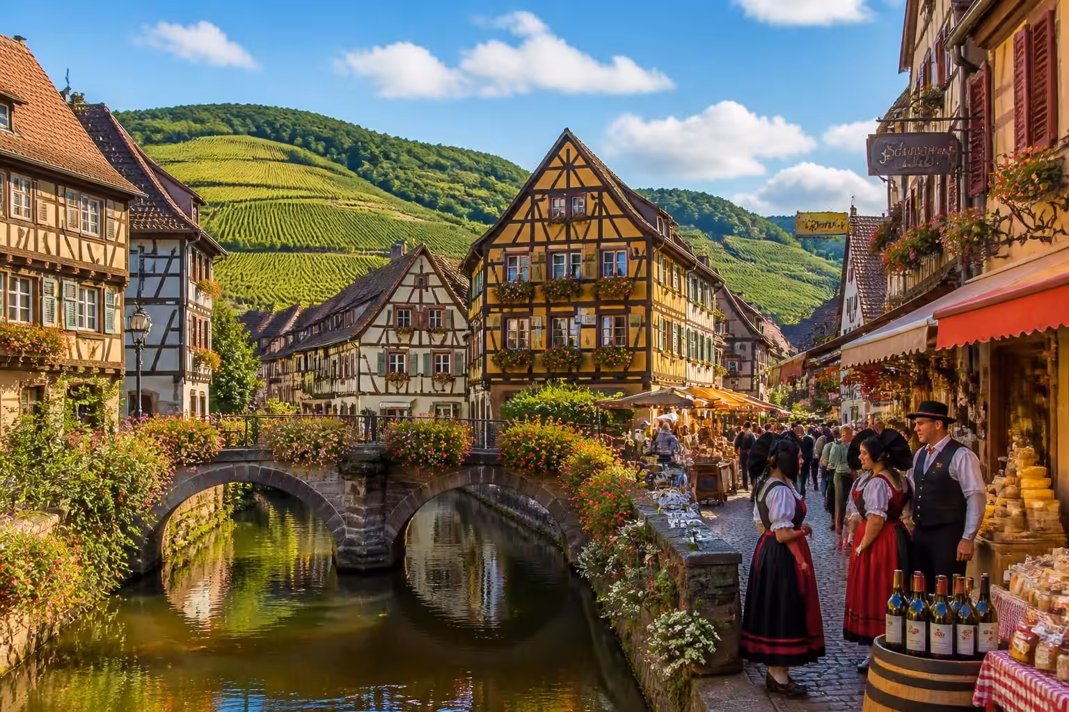 découvrez quatre jours d'émerveillement au cœur de l'alsace, entre villages pittoresques, paysages enchanteurs et traditions authentiques.
